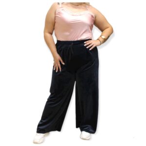 Plus Size Παντελόνι Βελουτέ