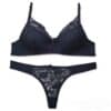 Set Σουτιέν με String Κιλοτάκι Black