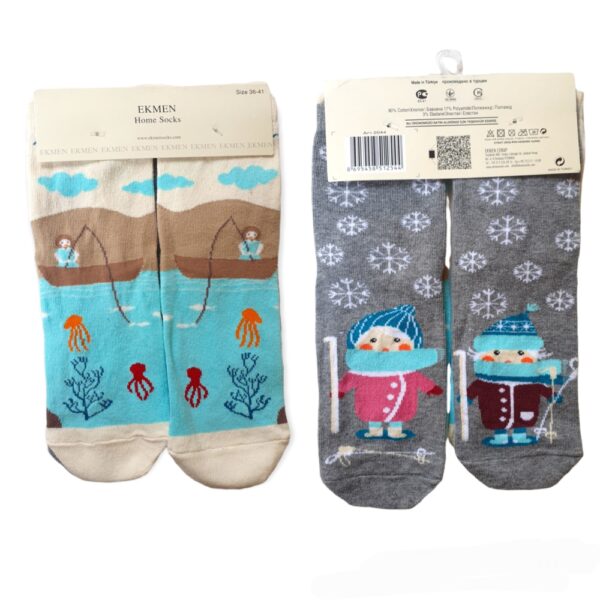 Σετ 2τεμ Γυναικείες Κάλτσες