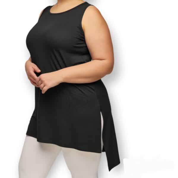 Ράντα Viscose Ασύμμετρη με Ανοίγματα