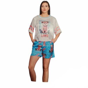 Σατέν πιτζάμα bear