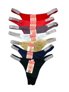 Εσώρουχο Brazil με γκλιτερ στο πλαι