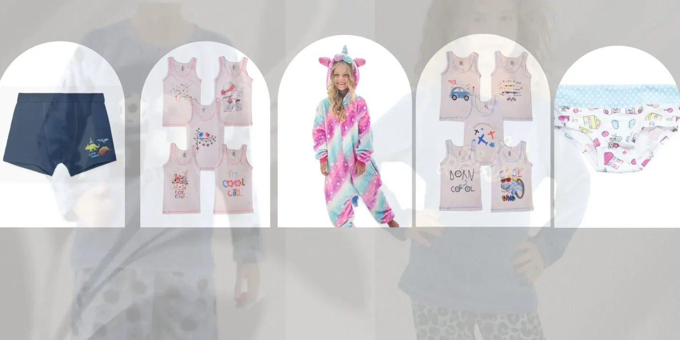 child clothes and pijamas