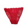 Slip mini red δαντέλα