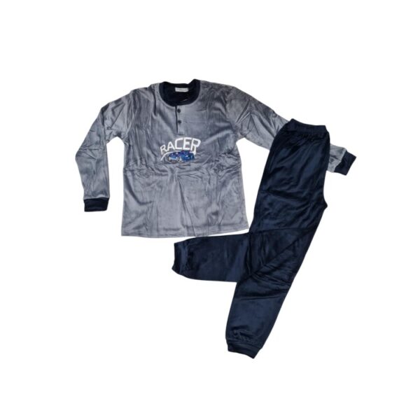 Αγορίστικη πιτζάμα ψιλό βελουτέ