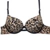 Σουτιέν με μπανέλα Cup C Animal print