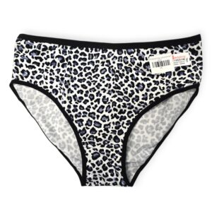 Εσώρουχο maxi ασπρόμαυρο τιγρέ