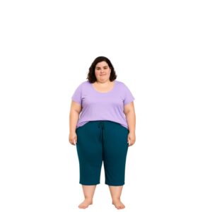 Παντελόνι plus size κάπρι