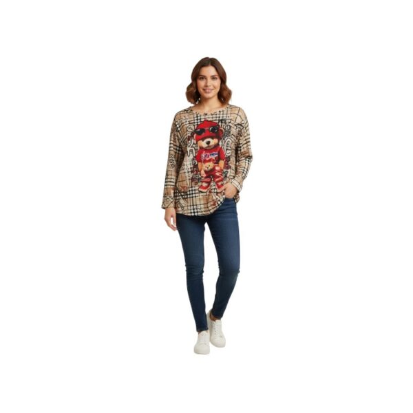 Μπλούζα oversize bear