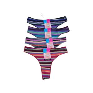 String (Thong) με Πολύχρωμες Ρίγες